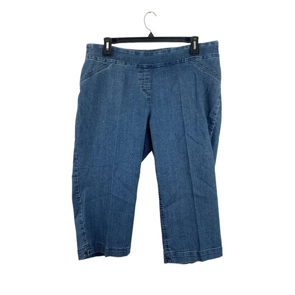Westbound Women's Denim Capris - Picture 1 of 7